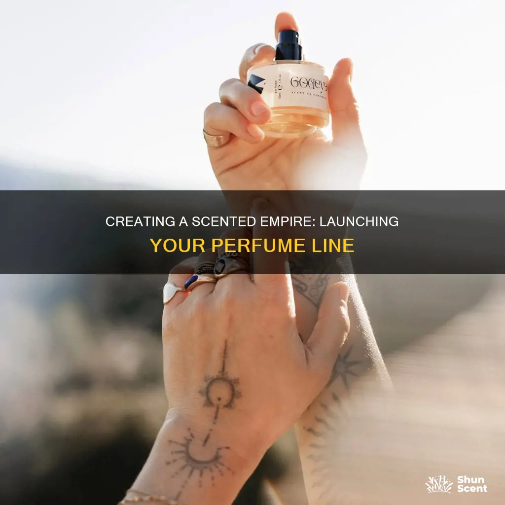 how to open your own perfume line