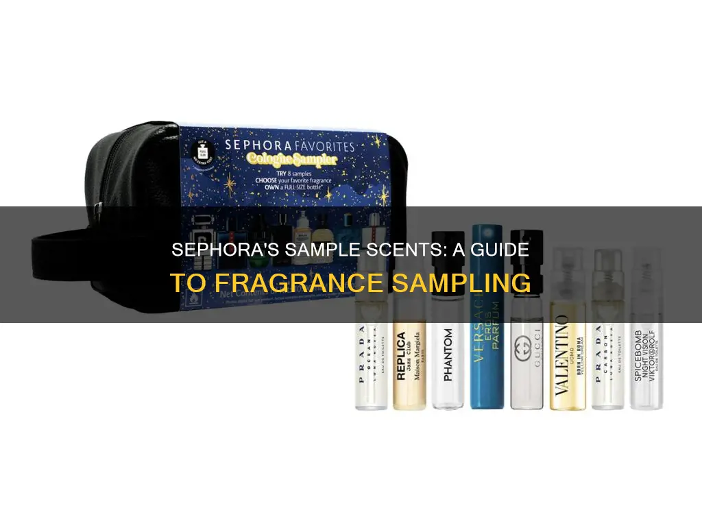 how to order any sample fragrances from sephora