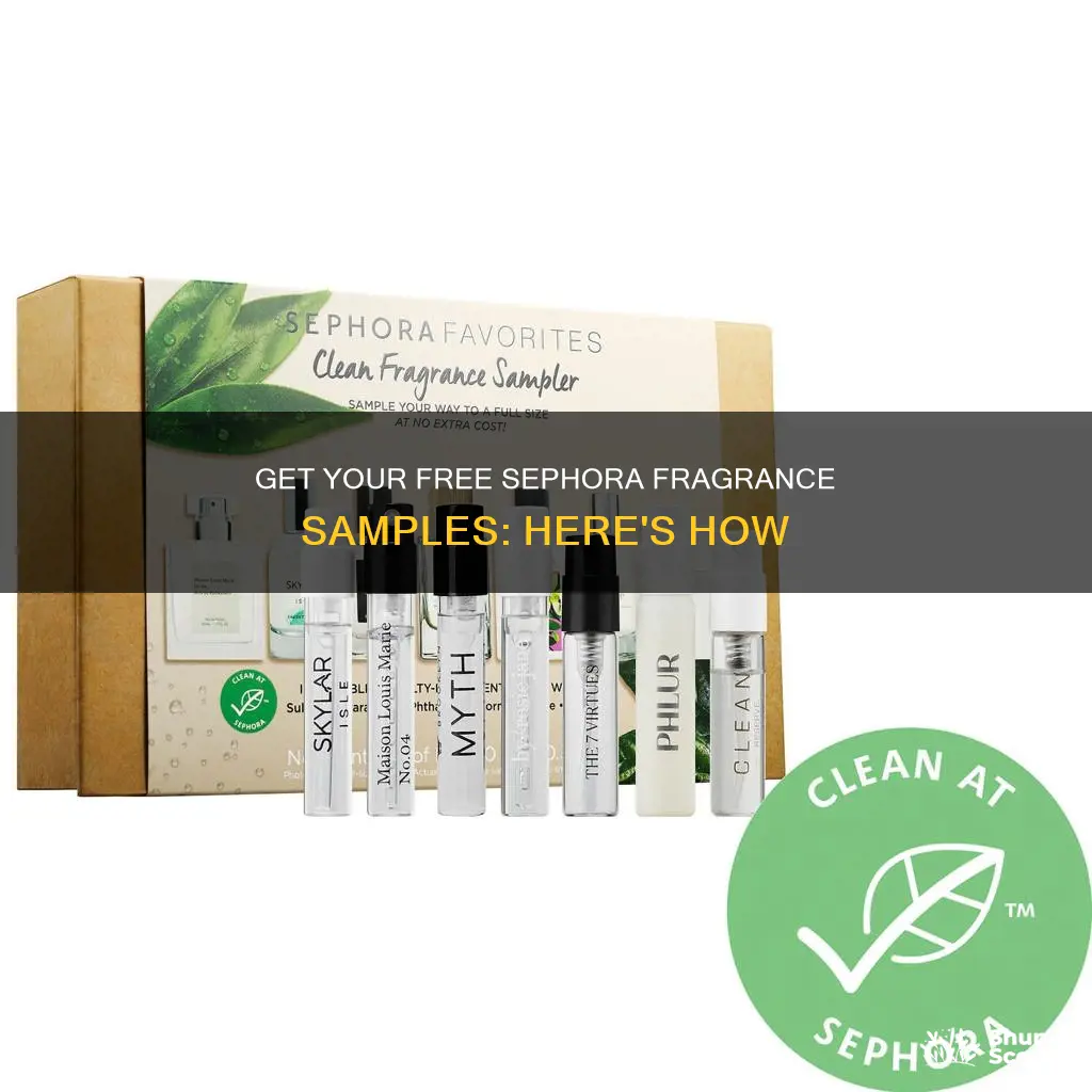 how to order any sample fragrances from sephora