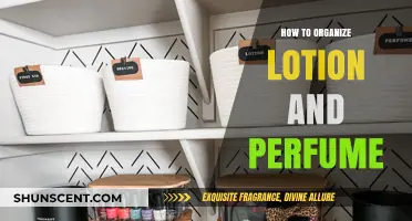 Organizing Lotions & Perfumes: A Simple Guide