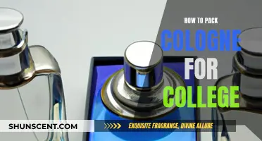 Packing Cologne for College: A Step-by-Step Guide