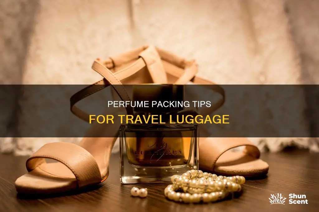 how to pack my perfume in luggage