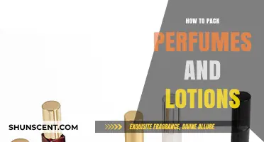 Smart Packing Tips for Perfumes and Lotions
