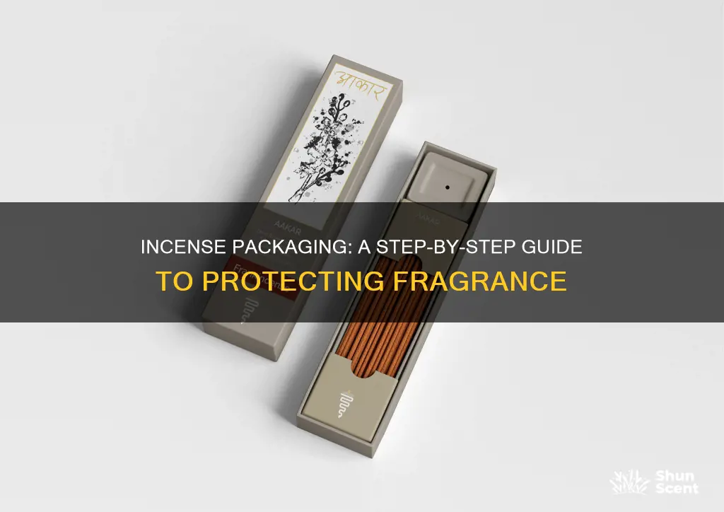 how to package incense