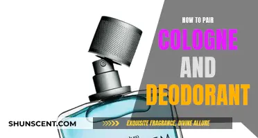 Choosing the Right Cologne and Deodorant: A Guide for Men