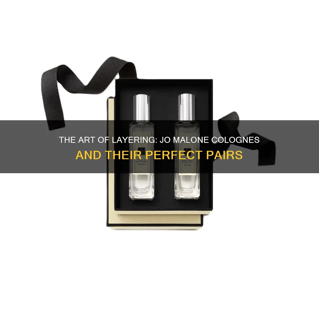 how to pair jo malone colognes