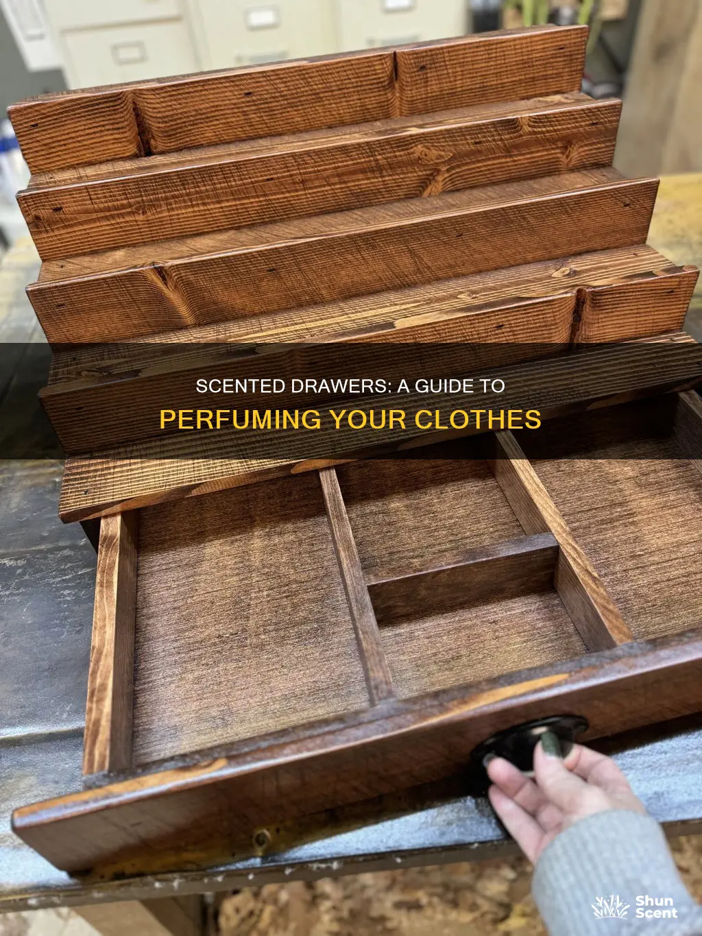 how to perfume a drawer