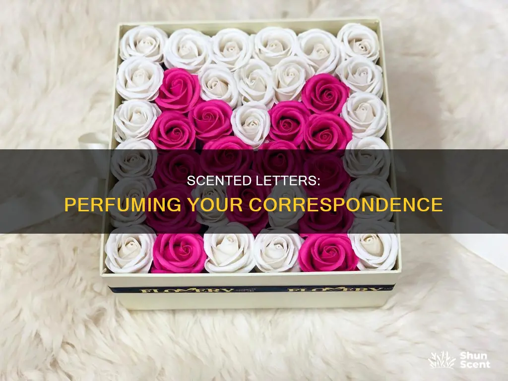 how to perfume a letter