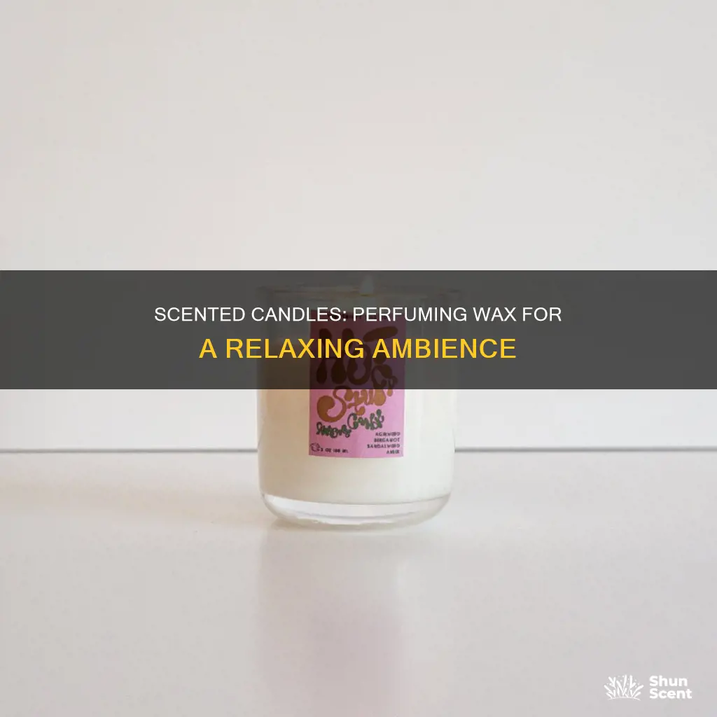 how to perfume candle wax