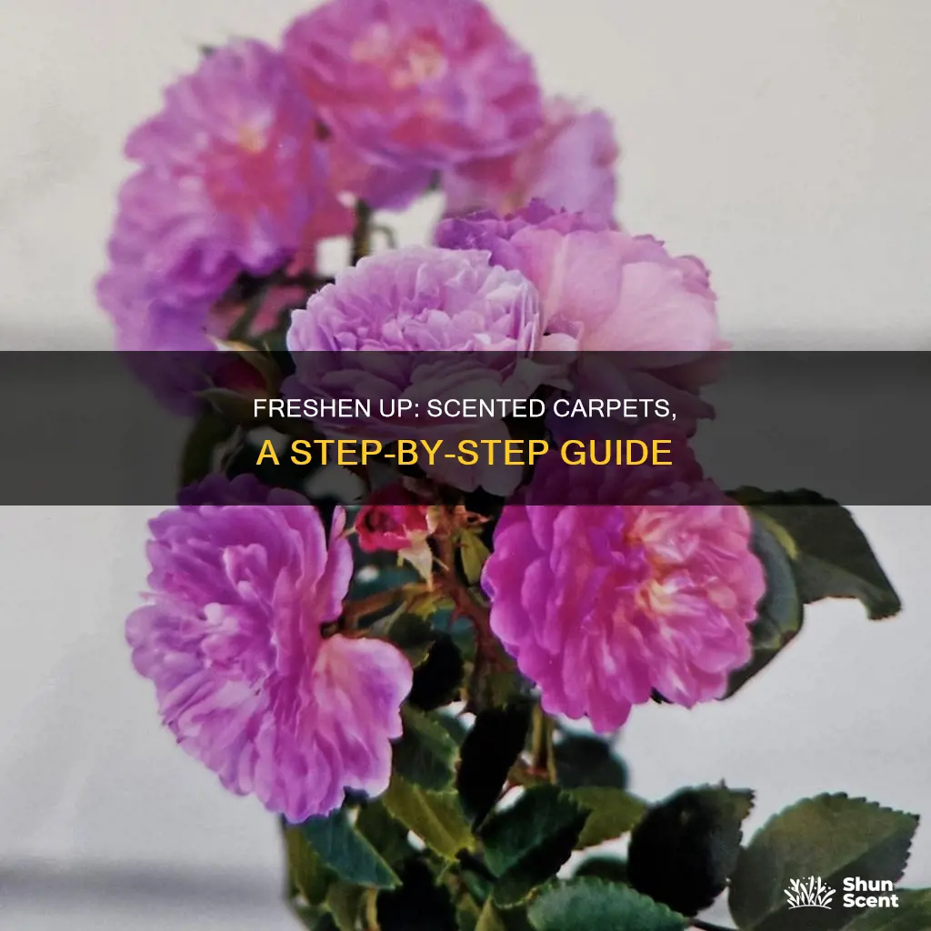 how to perfume carpet