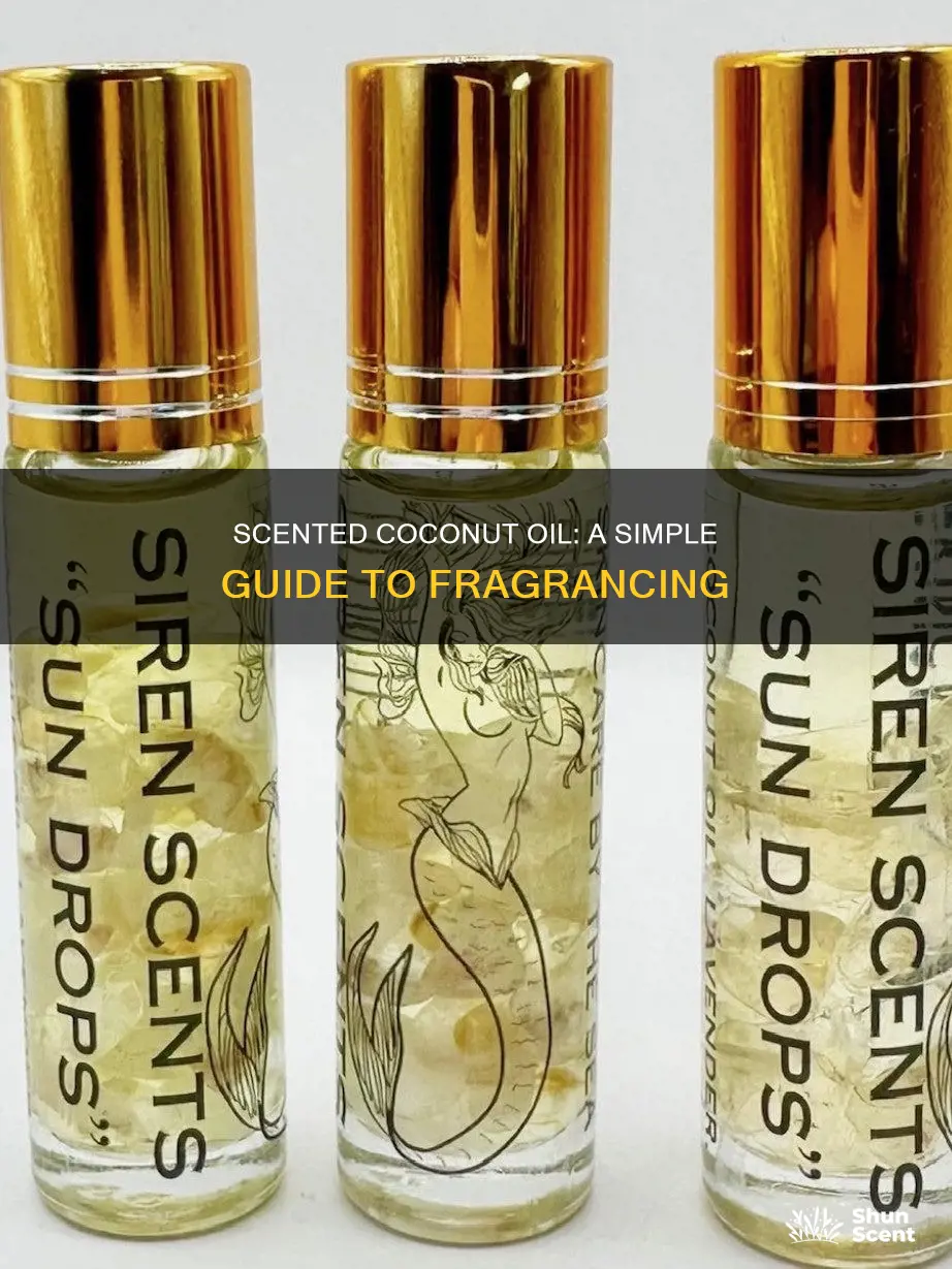 how to perfume coconut oil