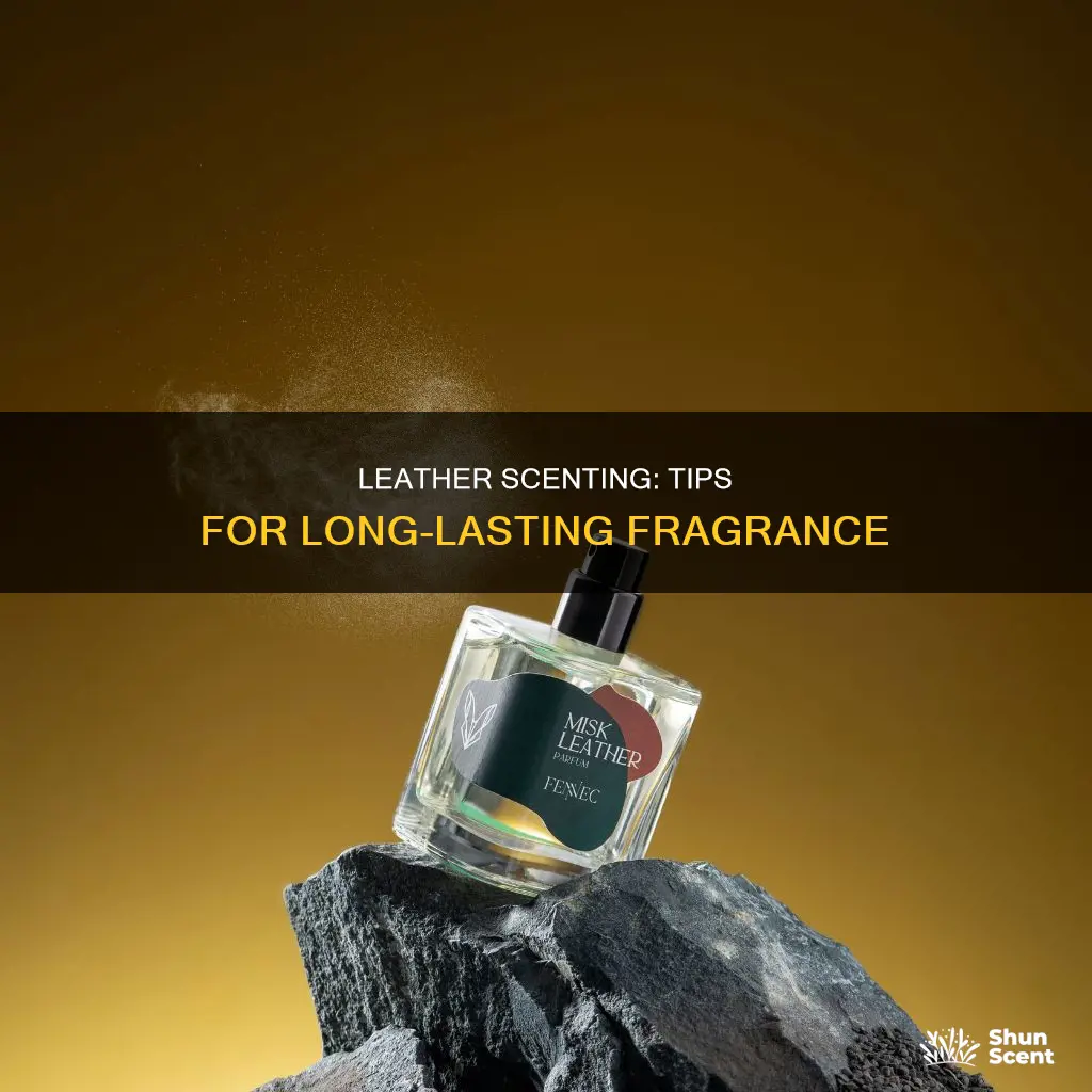how to perfume leather