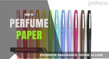 Scented Secrets: Perfuming Paper with Style