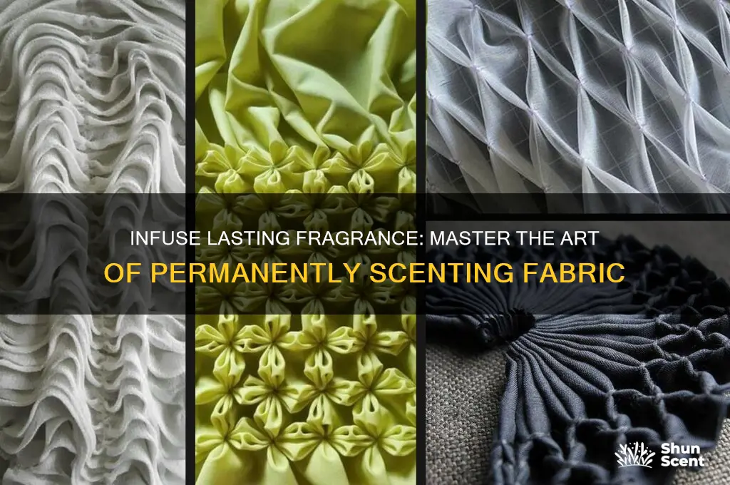 how to permanently scent fabric