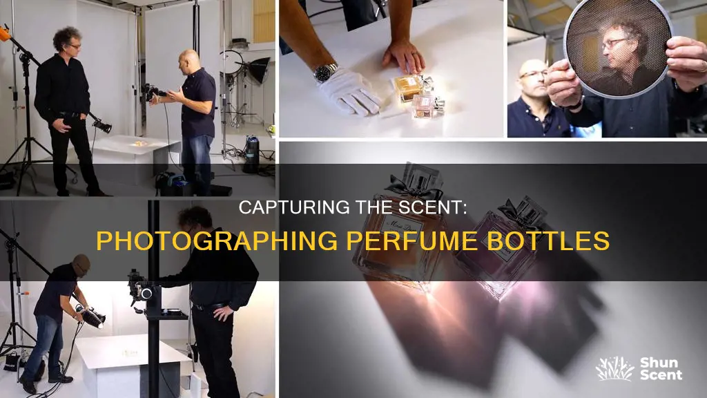 how to photograph a perfume bottle