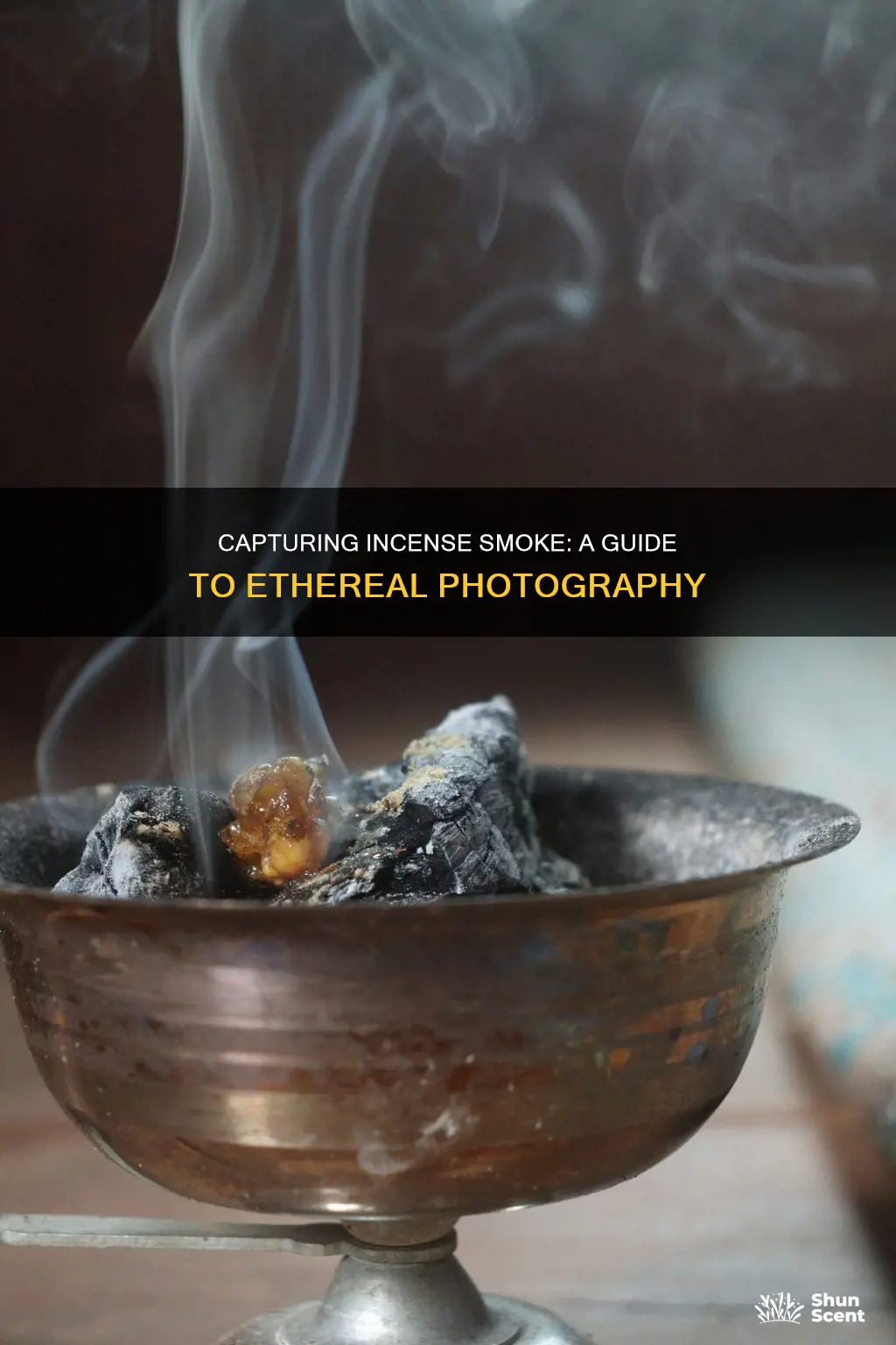 how to photograph incense smoke
