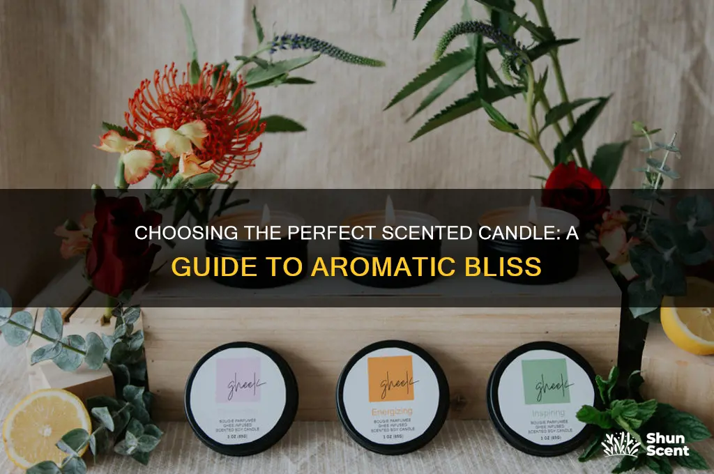 how to pick a scented candle