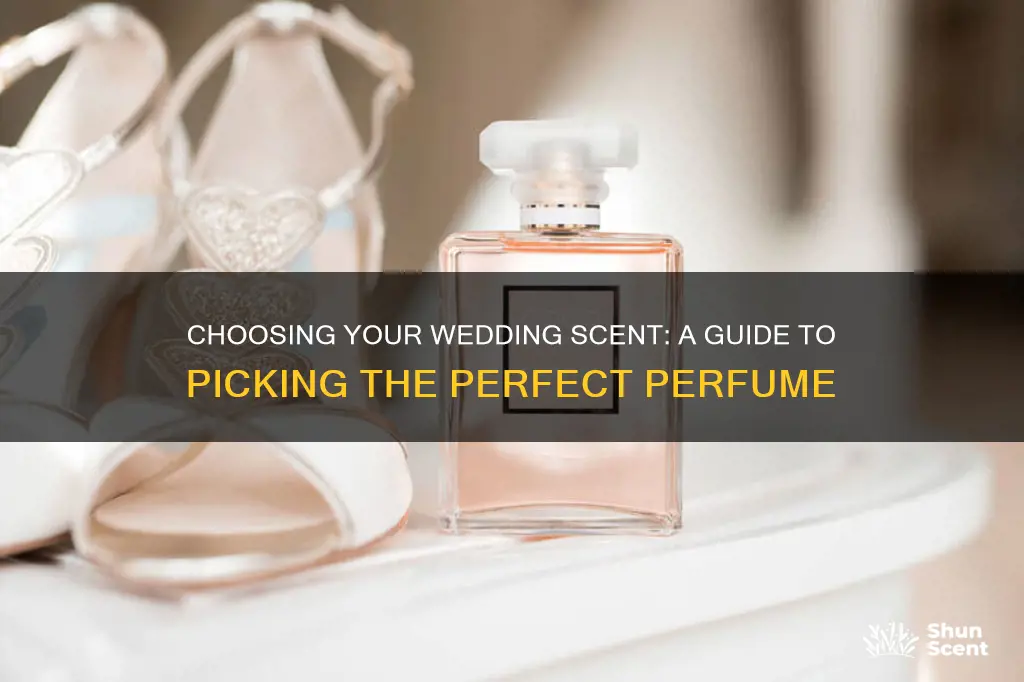 how to pick a wedding perfume