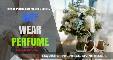 Kindly Scent-Free: Our Wedding Request for You