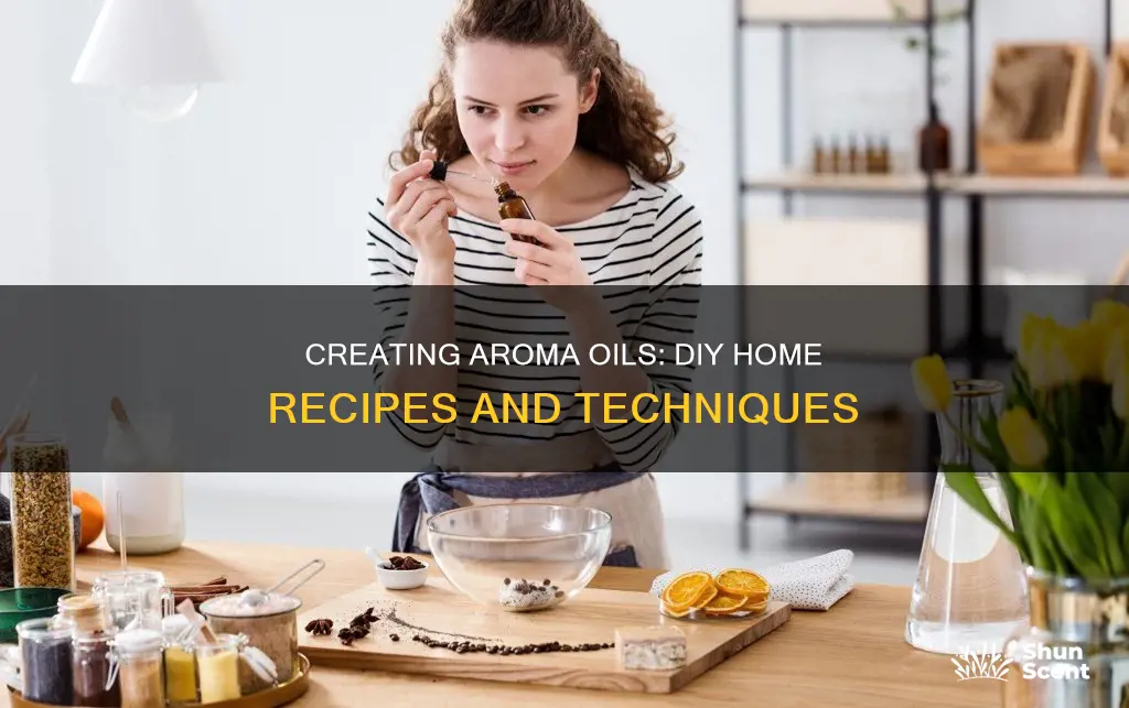 how to prepare aroma oil at home