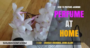 Creating Jasmine Perfume at Home: A Beginner's Guide