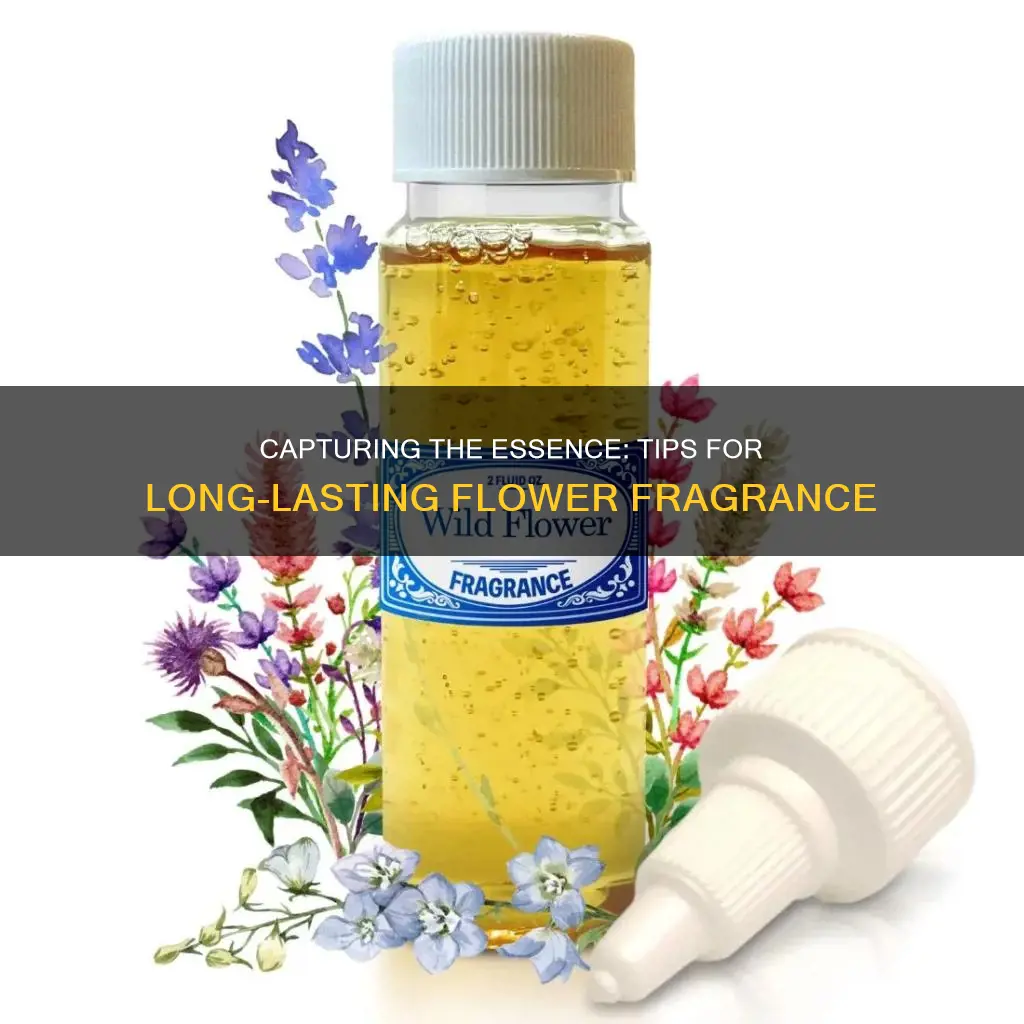 how to preserve flower fragrance