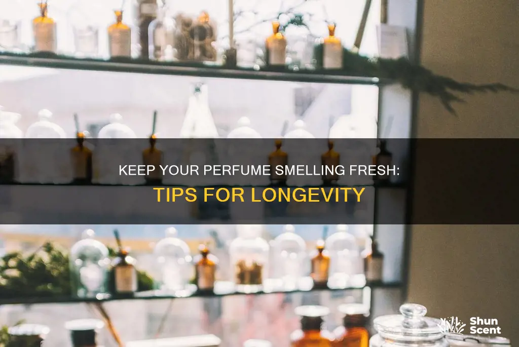 how to preserve perfume smell