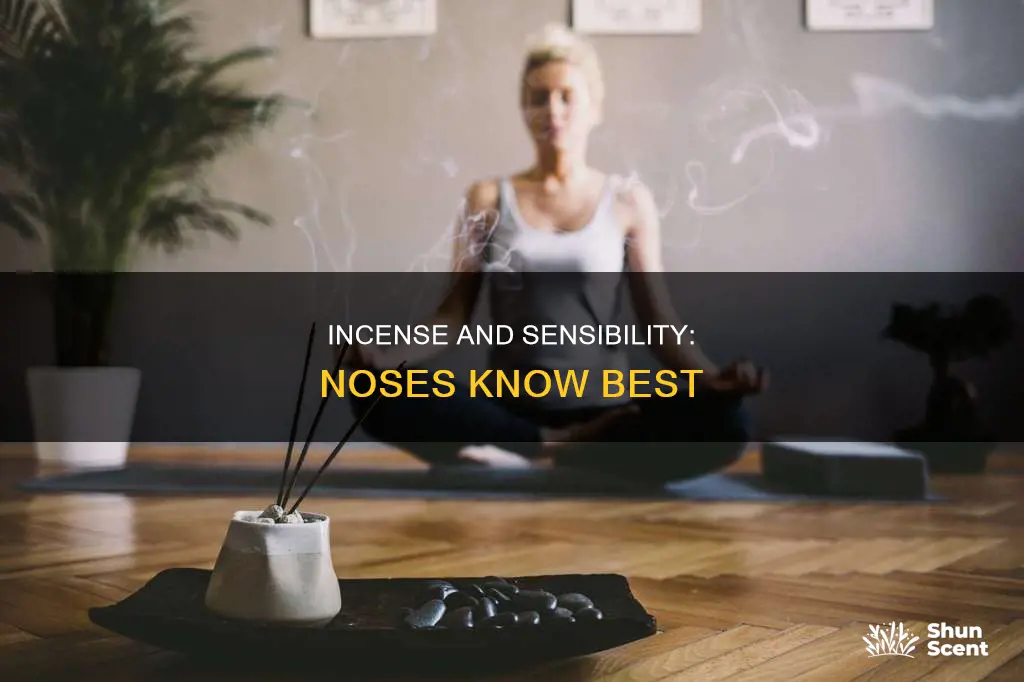 how to prevent incense from bothering nose