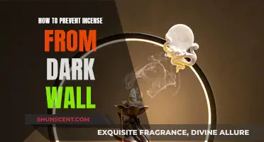 Incense and Dark Walls: Preventing Stains and Damage
