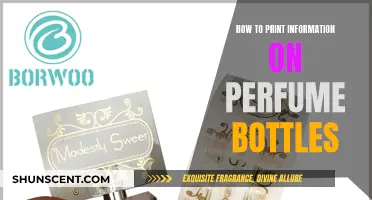 Printing on Perfume Bottles: Techniques and Tips