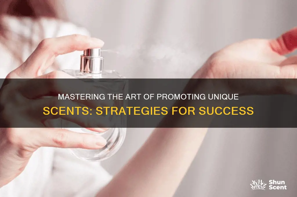 how to promote different scents