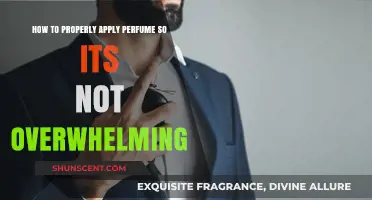 The Art of Applying Perfume: A Subtle Scent Guide