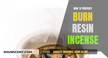 Burning Resin Incense: A Guide to Doing It Right
