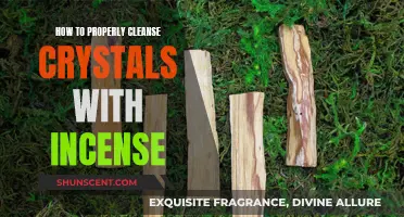 Cleansing Crystals with Incense: A Step-by-Step Guide