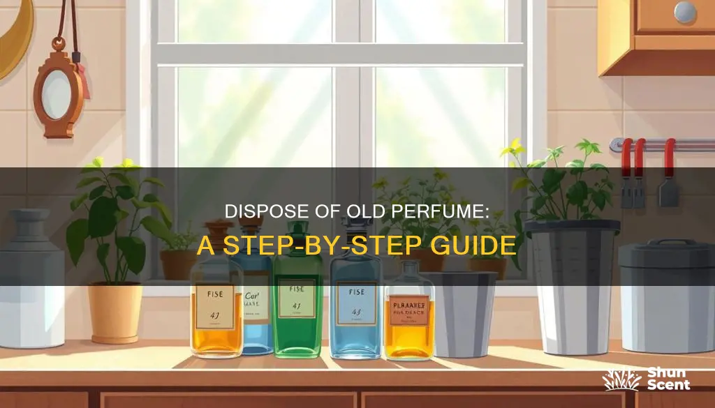how to properly dispose of old perfume