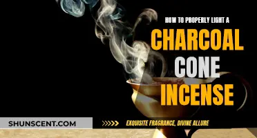 Lighting Charcoal Cone Incense: A Step-by-Step Guide