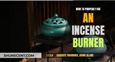 The Art of Incense Burning: A Guide to Proper Usage