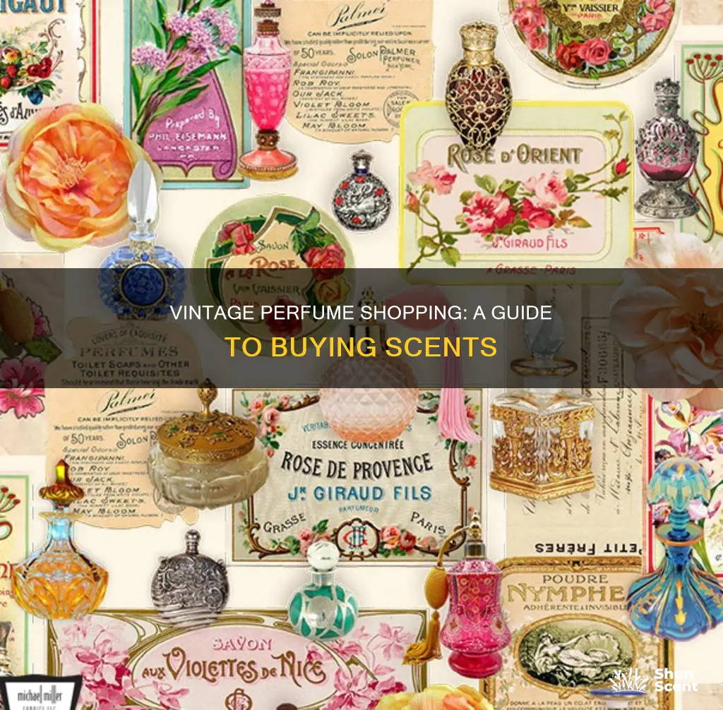 how to purchase vintage perfumes