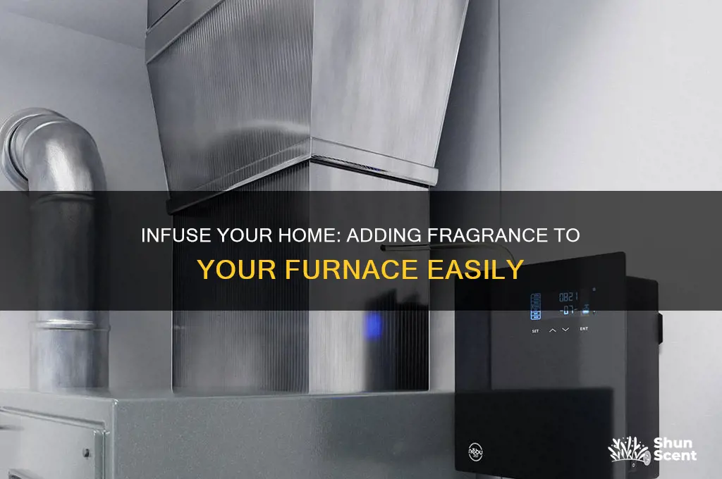 how to put a scent in my furnac