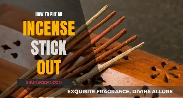 Extinguishing Incense: Quick and Easy Methods for a Calm Space