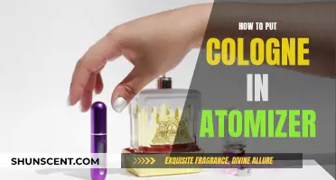 Filling an Atomizer with Cologne: A Step-by-Step Guide