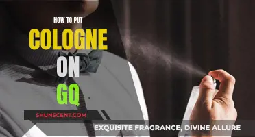 The Art of Applying Cologne: A GQ Guide