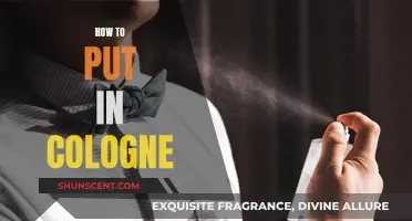 The Art of Applying Cologne: A Guide for Men