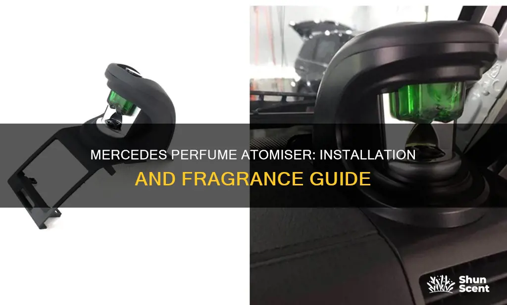 how to put in perfume atomiser in mercedes