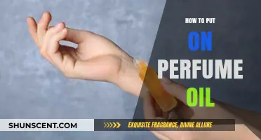 The Art of Applying Perfume Oil