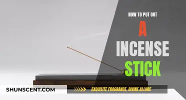 Snuffing Incense: Quick and Safe Methods