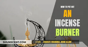 Extinguishing an Incense Burner: A Quick and Safe Guide