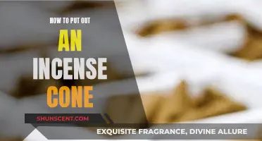 Extinguishing Incense Cones: A Quick and Easy Guide