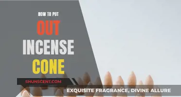 Extinguishing Incense Cones: Quick and Easy Methods
