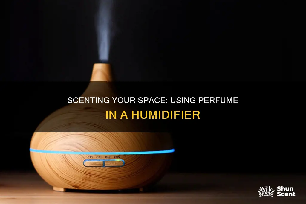 how to put perfume in humidifier